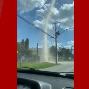 Tornado em Campo Largo? vídeo mostra fenômeno inusitado